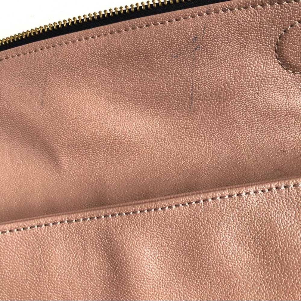 French Connection Multi Color Zipper Clutch - image 5